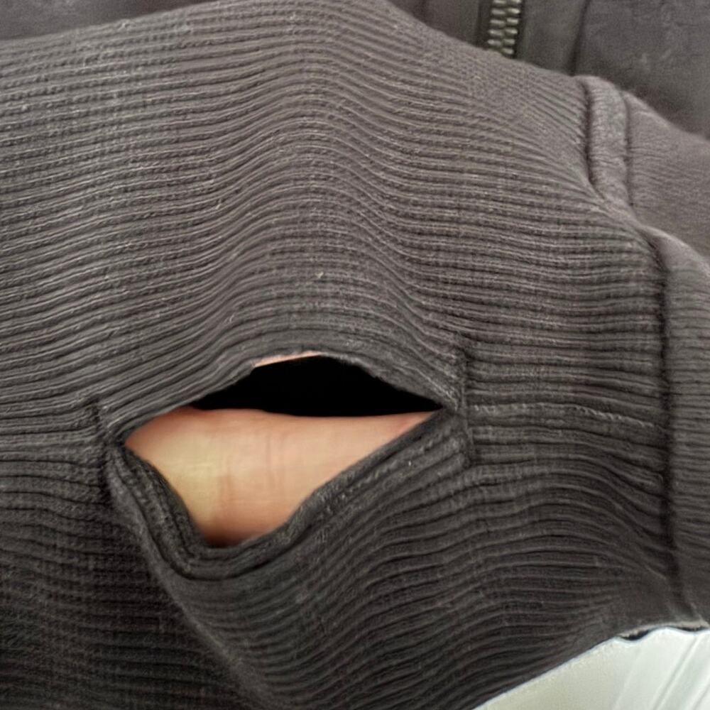 Lululemon Scuba Hoodie Black Full Zip - Picture 6 of 8